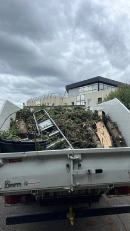 Évacuation des déchets verts